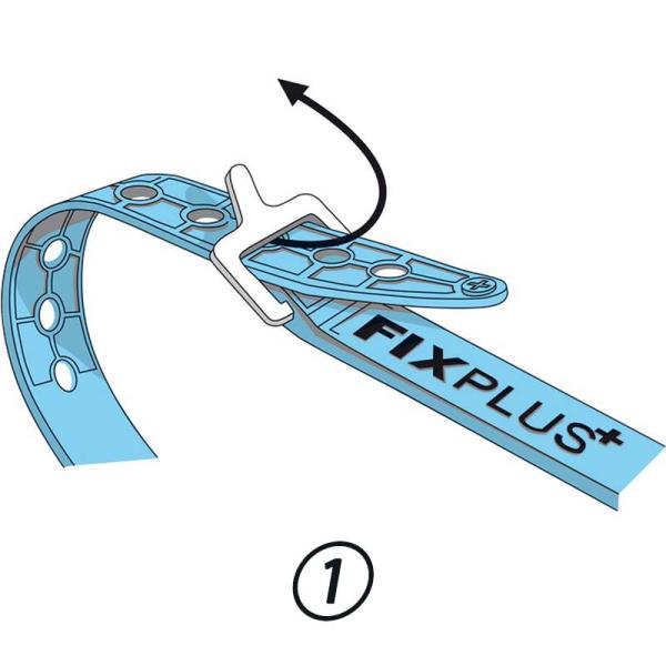 FIXPLUS フィックスプラス  ストラップ 46cm  G3FPS46  全8色(ブラック/オレンジ/グレー/レッド/イエロー/ブルー/オリーブ/タン)